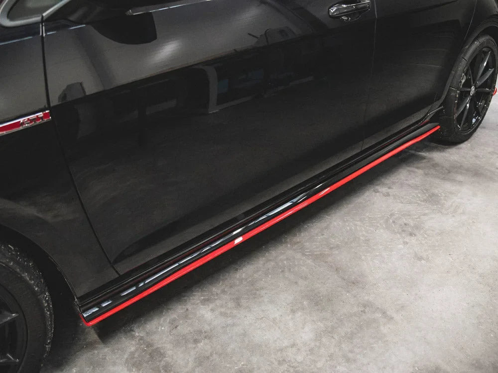 Maxton Design Side Skirts Splitters Volkswagen Golf MK7.5 GTI TCR 2019