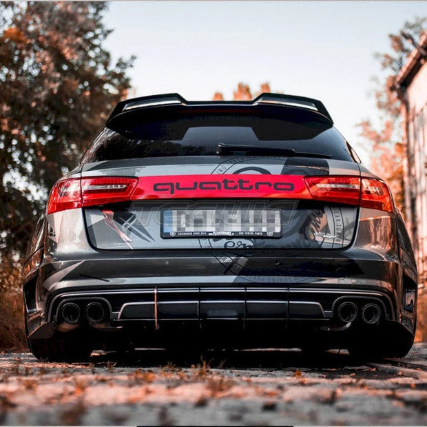 Maxton Design Spoiler Audi S6 A6 S-line C7 C7 FL Avant 11-17