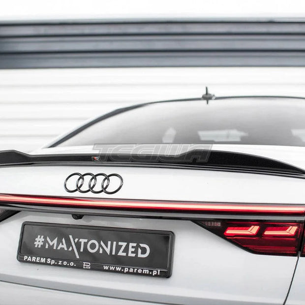 Maxton Design Spoiler CAP 3D Audi A8 A8 S-Line S8 D5