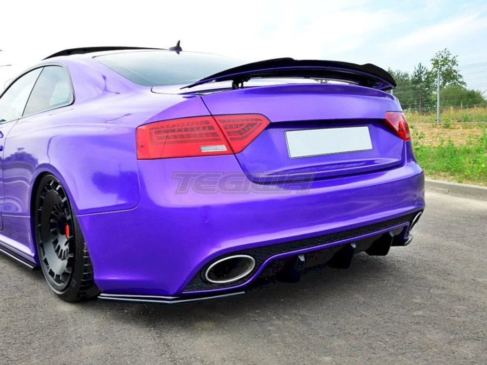 Maxton Design Spoiler CAP Audi RS5 8T 8T Facelift 10-16