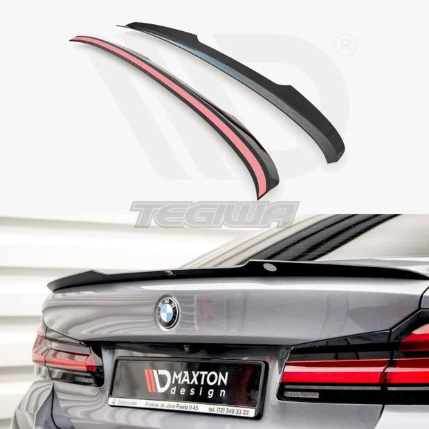 Maxton Design Spoiler CAP BMW 5-Series G30 Facelift M-pack 2020-