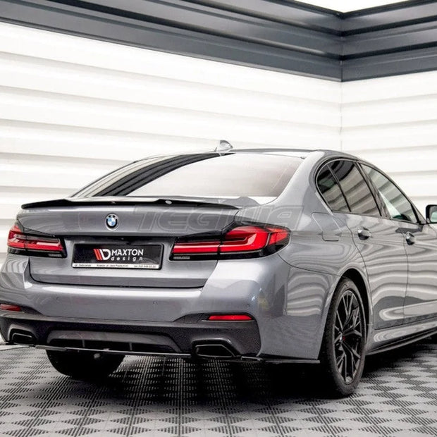 Maxton Design Spoiler CAP BMW 5-Series G30 Facelift M-pack 2020-