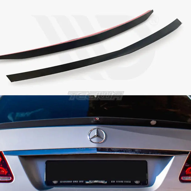 Maxton Design Spoiler CAP Mercedes-benz E63 AMG Sedan W212 Facelift 12-14