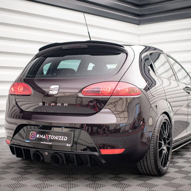 Maxton Design Spoiler CAP Seat Leon MK2 Cupra FR Facelift