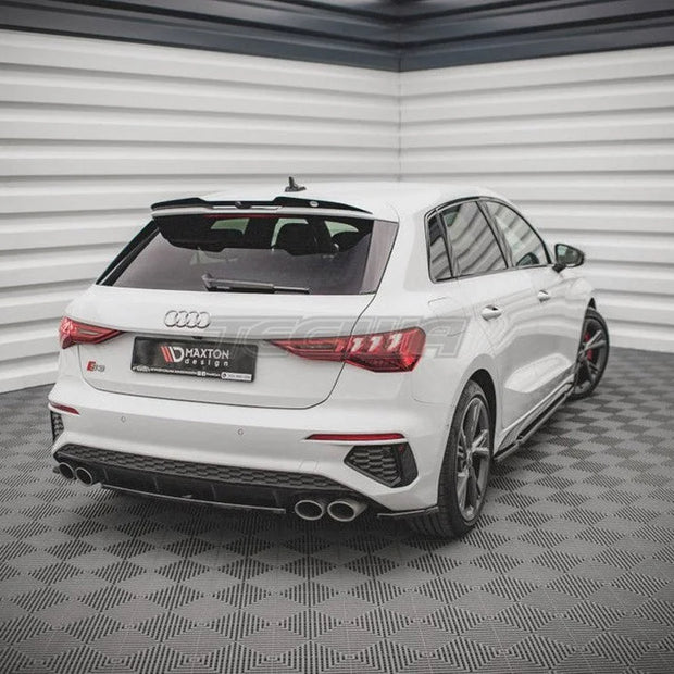 Maxton Design Spoiler CAP V.2 Audi RS3 S3 A3 S-line Sportback 8Y 2020-