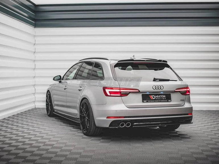 Maxton Design Spoiler CAP V.2 Audi S4 A4 S-line Avant B9 15-19