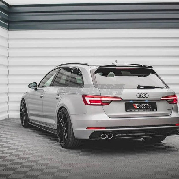 Maxton Design Spoiler CAP V.2 Audi S4 A4 S-line Avant B9 15-19
