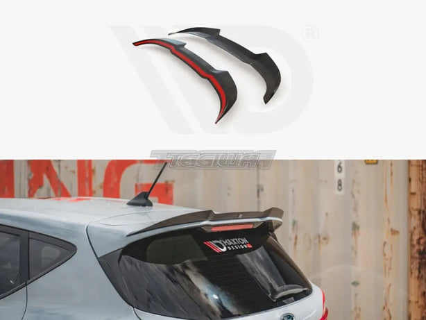 Maxton Design Spoiler CAP V.3 Ford Fiesta MK8 ST ST-Line