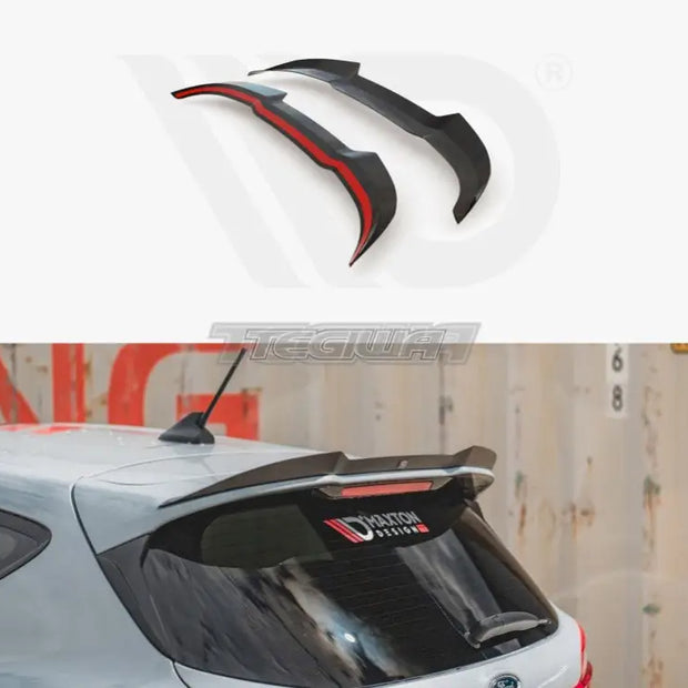 Maxton Design Spoiler CAP V.3 Ford Fiesta MK8 ST ST-Line