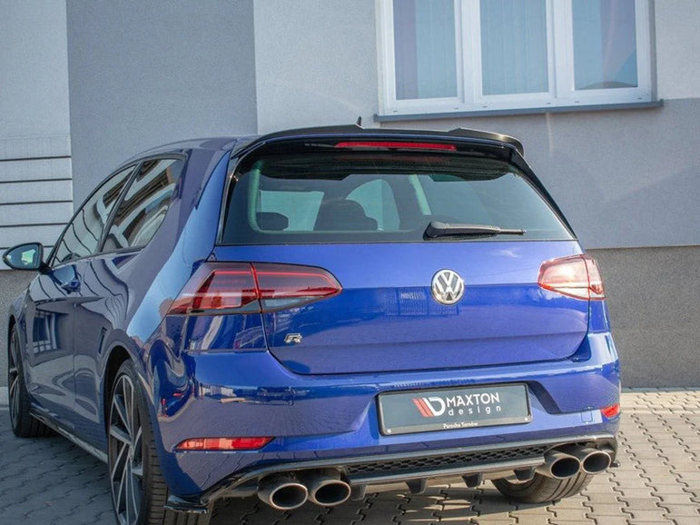Maxton Design Spoiler CAP V2 Volkswagen Golf R gti 7.5 17-19