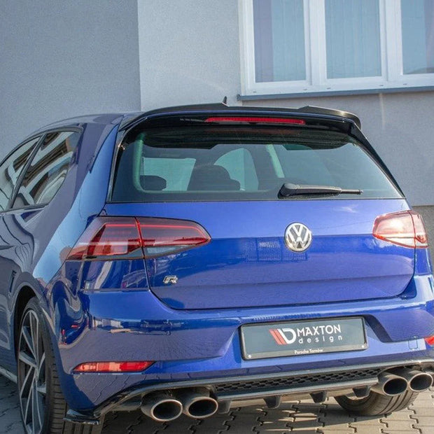 Maxton Design Spoiler CAP V2 Volkswagen Golf R gti 7.5 17-19