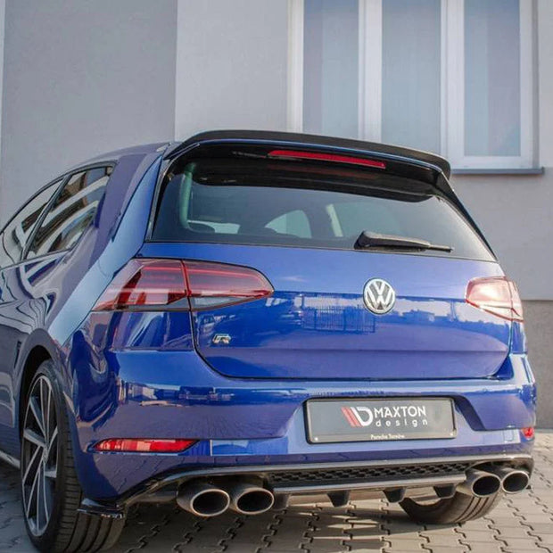 Maxton Design Spoiler CAP Volkswagen Golf GTI R MK7.5 01-19