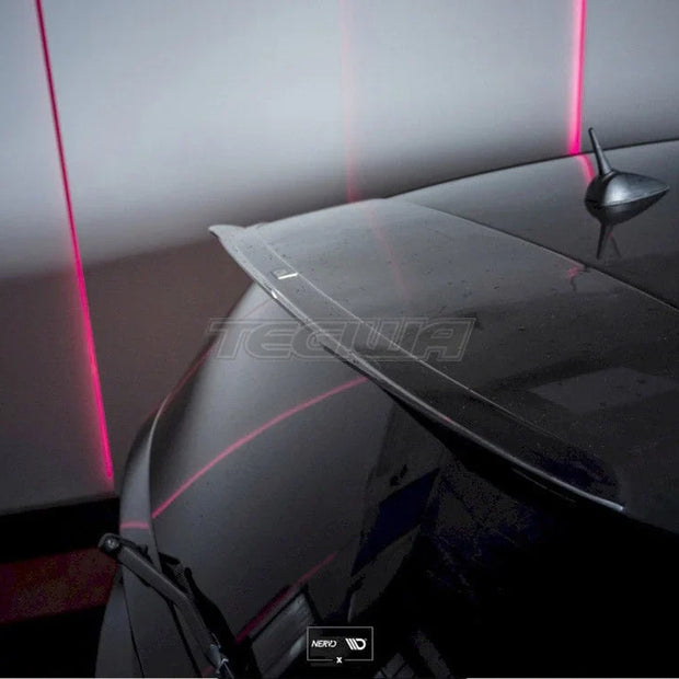 Maxton Design Spoiler Extension CAP BMW 1-Series E81 E87 Facelift Aero Spoiler 09-11