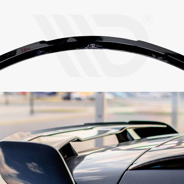 Maxton Design Spoiler Extension CAP Mercedes-benz GLA 45 AMG SUV X156 Pre-facelift 14-17