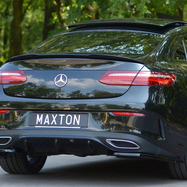 Maxton Design Spoiler Extension Mercedes-benz E-class W213 Coupe C238 AMG-LINE E43 AMG 2017-