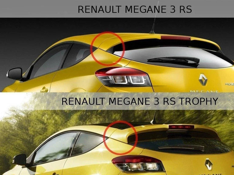 Maxton Design Spoiler Extension Renault Megane MK3 RS Trophy