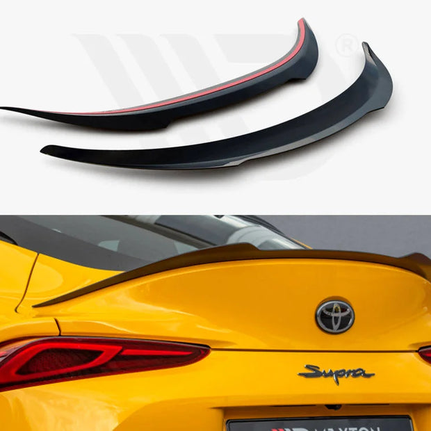 Maxton Design Spoiler Extension Toyota Supra MK5 2019-
