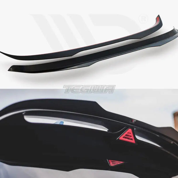 Maxton Design Spoiler Extension V2 Hyundai I30 N MK3 FL Hatchback 2017-