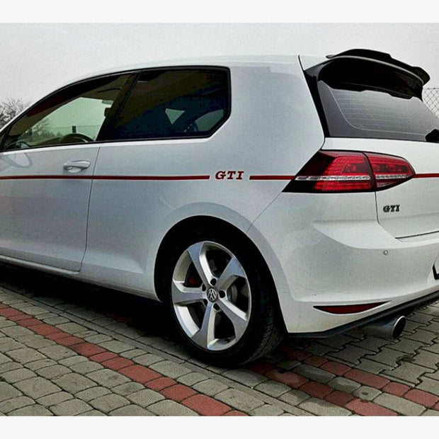 Maxton Design Spoiler Extension Volkswagen Golf MK7 GTI