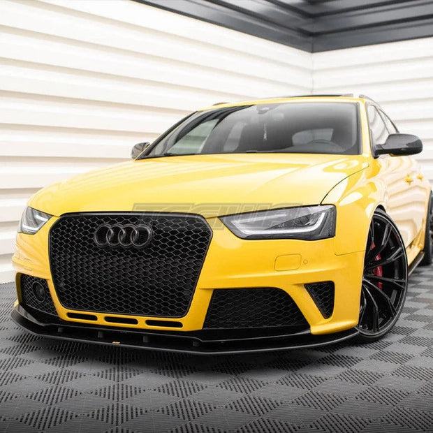 Maxton Design Street PRO Front Splitter Audi RS4 B8