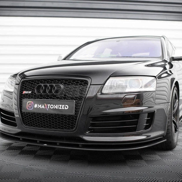 Maxton Design Street PRO Front Splitter Audi RS6 Avant C6