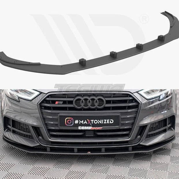 Maxton Design Street PRO Front Splitter Audi S3 Sportback 8V Facelift