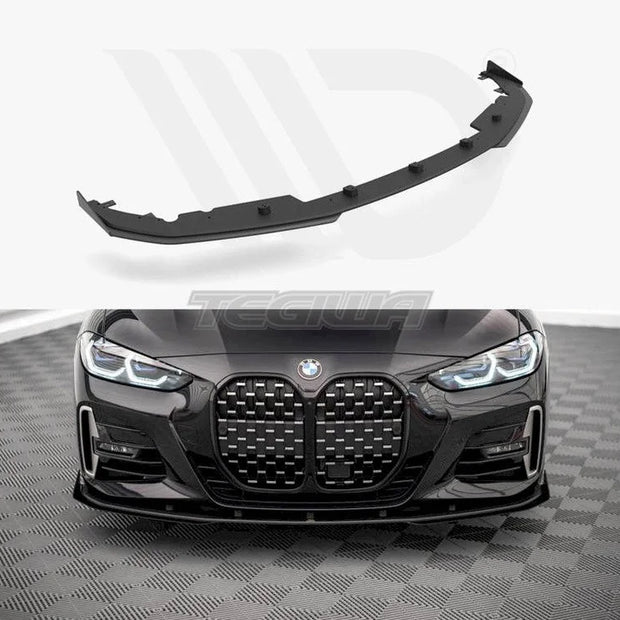 Maxton Design Street PRO Front Splitter +flaps BMW 4-Series M-pack G22 2020-