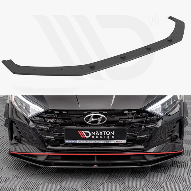 Maxton Design Street PRO Front Splitter Hyundai I20 N MK3 2020-