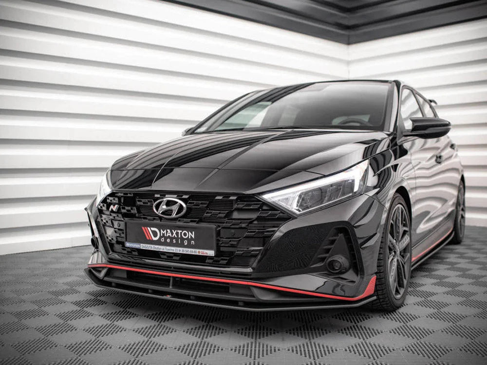 Maxton Design Street PRO Front Splitter Hyundai I20 N MK3 2020-