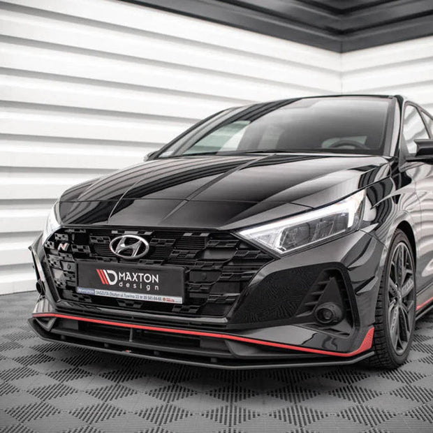 Maxton Design Street PRO Front Splitter Hyundai I20 N MK3 2020-