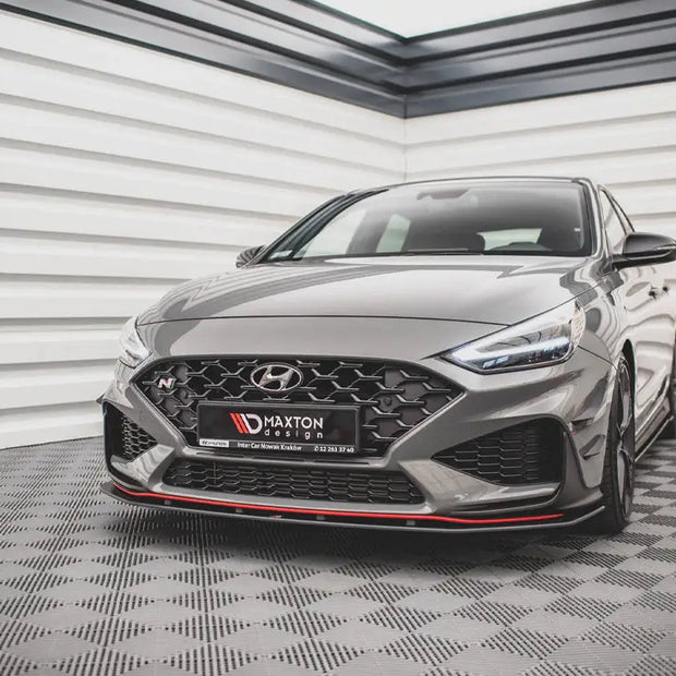 Maxton Design Street PRO Front Splitter Hyundai I30 N Hatchback fastback MK3 Facelift 2020-