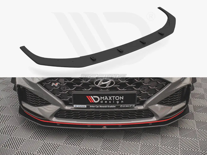 Maxton Design Street PRO Front Splitter Hyundai I30 N Hatchback fastback MK3 Facelift 2020-