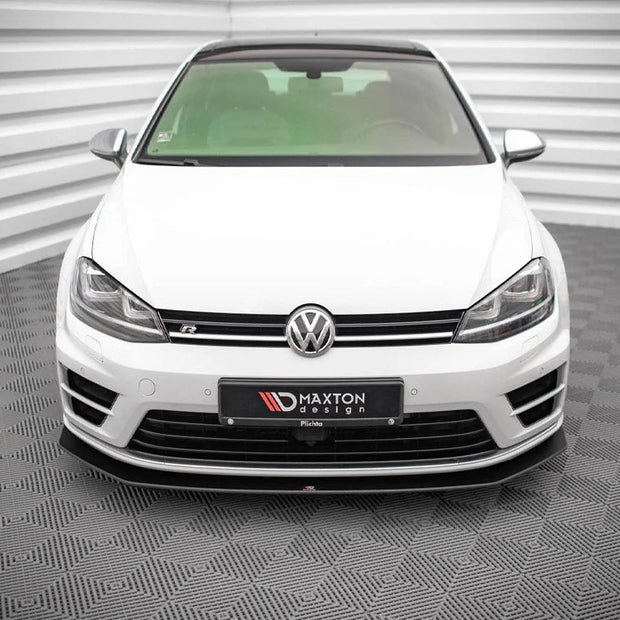 Maxton Design Street PRO Front Splitter V.2 Volkswagen Golf R MK7 13-16
