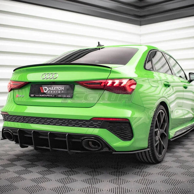 Maxton Design Street PRO Rear Diffuser Audi RS3 Sedan 8Y 2020-