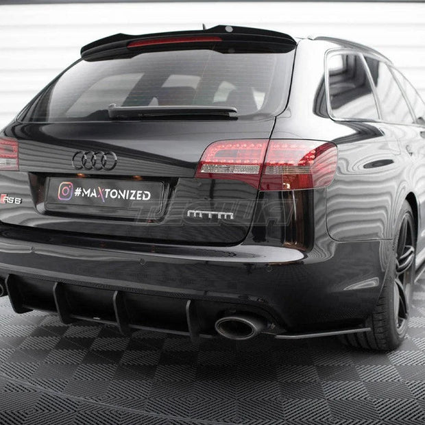 Maxton Design Street PRO Rear Diffuser Audi RS6 Avant C6
