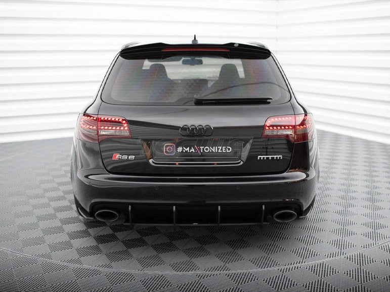 Maxton Design Street PRO Rear Diffuser Audi RS6 Avant C6