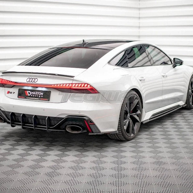 Maxton Design Street PRO Rear Diffuser Audi RS7 C8 2019-