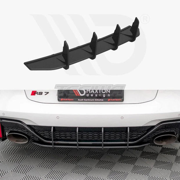 Maxton Design Street PRO Rear Diffuser Audi RS7 C8 2019-