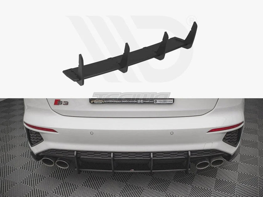 Maxton Design Street PRO Rear Diffuser Audi S3 8Y 2020-