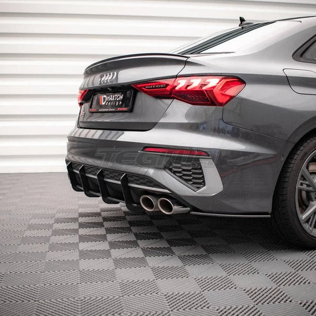 Maxton Design Street PRO Rear Diffuser Audi S3 Sedan 8Y 2020-