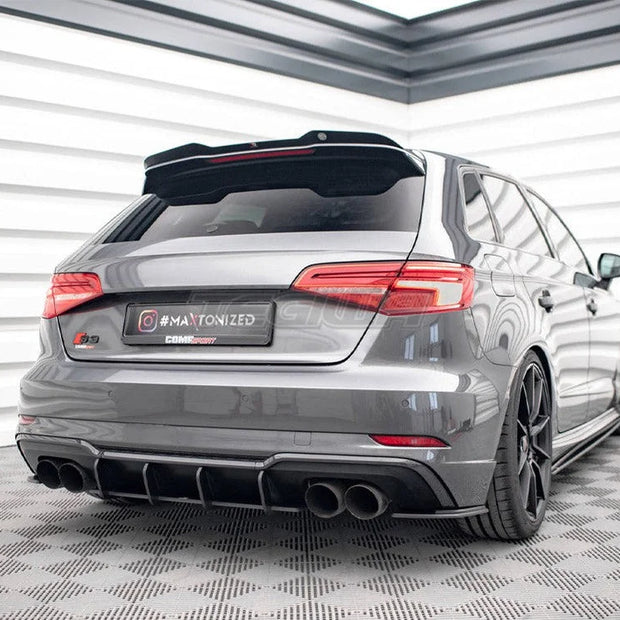 Maxton Design Street PRO Rear Diffuser Audi S3 Sportback 8V Facelift