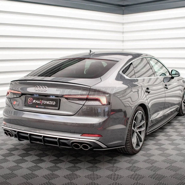 Maxton Design Street PRO Rear Diffuser Audi S5 Coupe Sportback F5