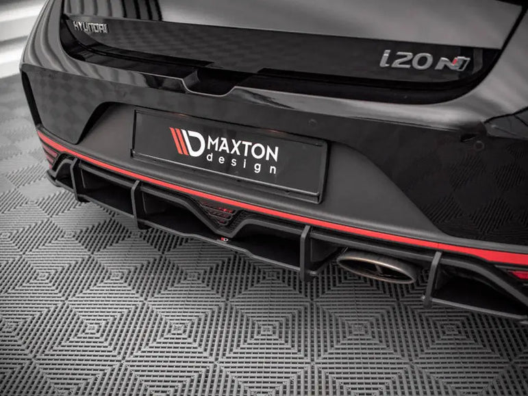 Maxton Design Street PRO Rear Diffuser Hyundai I20 N MK3 2020-