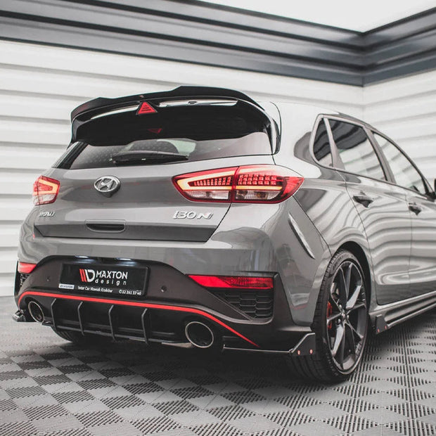 Maxton Design Street PRO Rear Diffuser Hyundai I30 N Hatchback MK3 Facelift 2020-