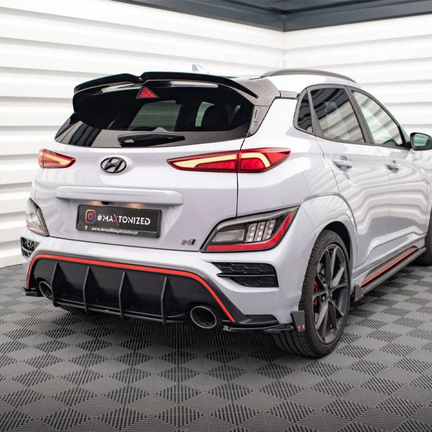 Maxton Design Street PRO Rear Diffuser Hyundai Kona N Mk1