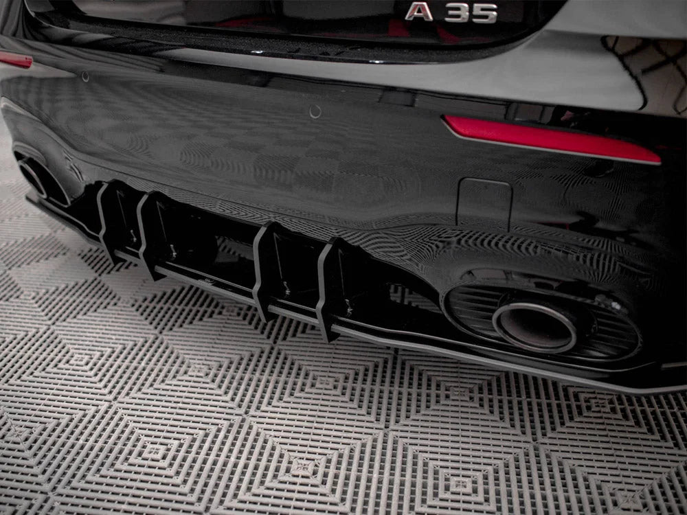 Maxton Design Street PRO Rear Diffuser Mercedes A35 AMG Hatchback Aero Pack W177