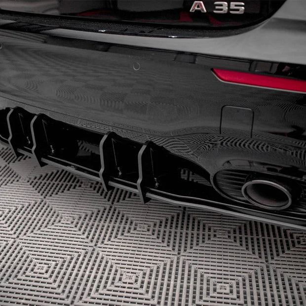 Maxton Design Street PRO Rear Diffuser Mercedes A35 AMG Hatchback Aero Pack W177
