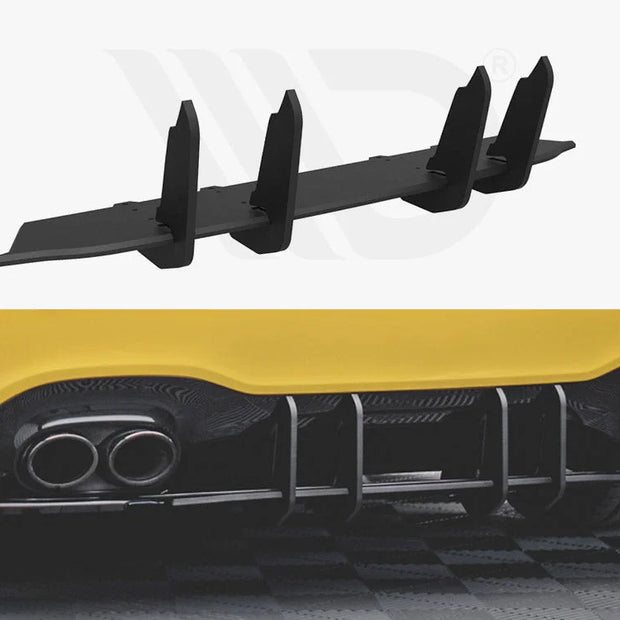 Maxton Design Street PRO Rear Diffuser Mercedes-amg A45 S 2019-