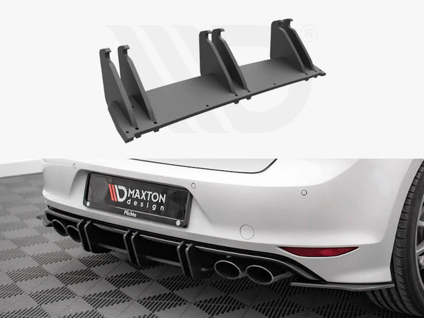 Maxton Design Street PRO Rear Diffuser Volkswagen Golf R MK7 13-16