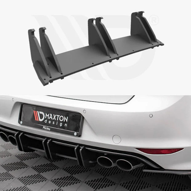 Maxton Design Street PRO Rear Diffuser Volkswagen Golf R MK7 13-16